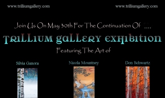 My works now for sale on Trillium Gallery virtual exhibit