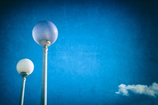 Two streetlamps with cloud - ©Silvia Ganora Photography - All rights reserved